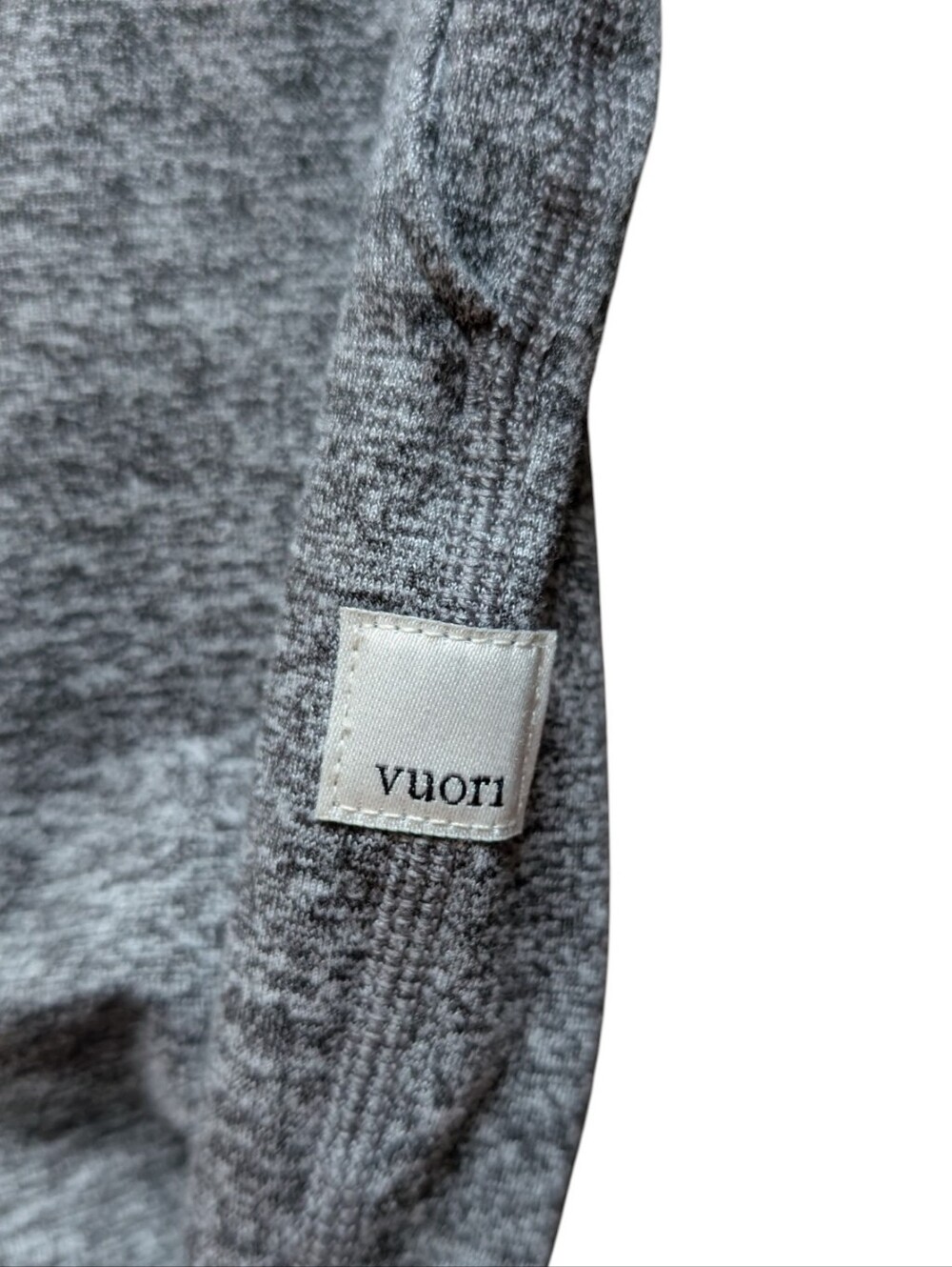 Vuori Performance Joggers Pale Grey Heather - Picture 6 of 12